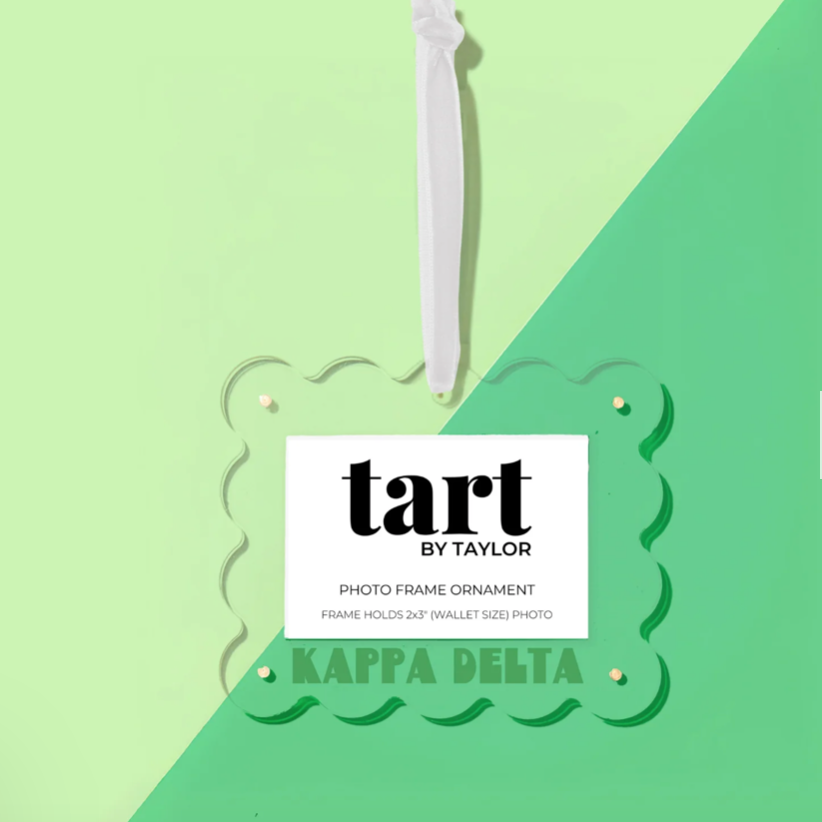 Sorority Acrylic Frame Ornament