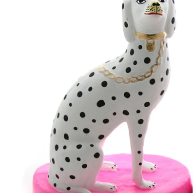 Spotted Dalmatian- Neon Pink