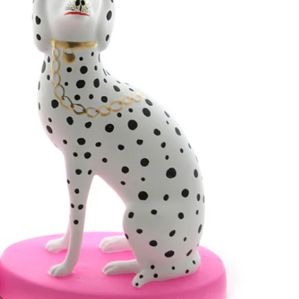 Spotted Dalmatian- Neon Pink