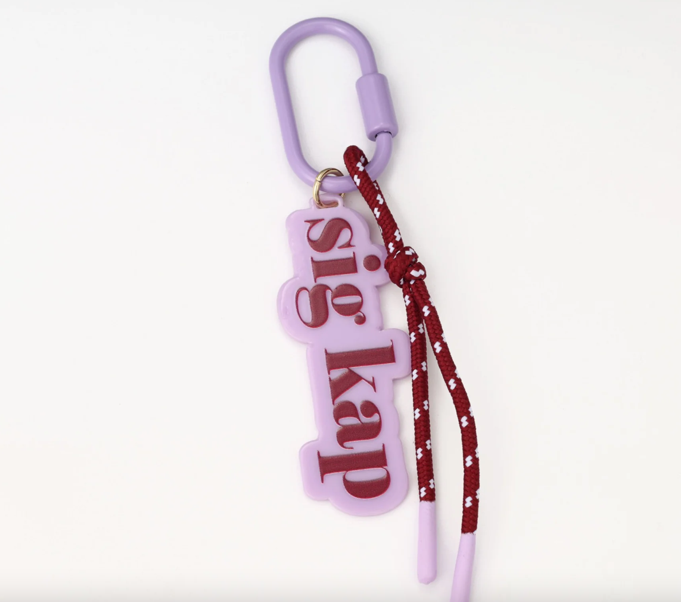 Sorority Tag Along Bag Charm