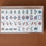Origami Mahjong Tile Set- Azure