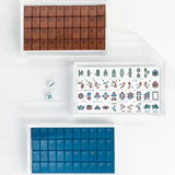 Origami Mahjong Tile Set- Azure