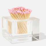 Square Match Striker | Light Pink Matches