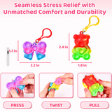 Valentine's Day Fidget Keychain Set