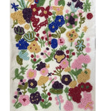 Springtime Beaded Tea Towel