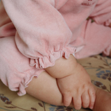Miffa Frill Onesie- Mellow Rose