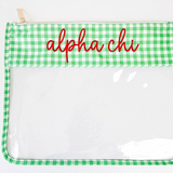 Needlepoint Sorority Project Bag