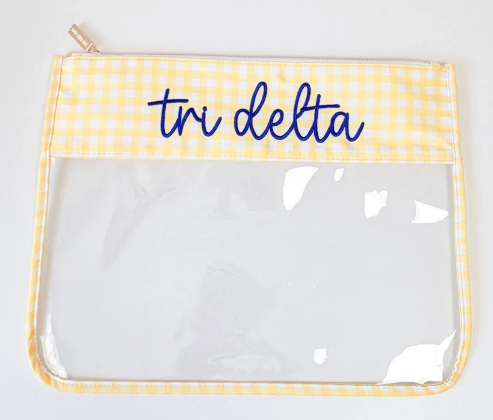 Needlepoint Sorority Project Bag