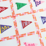 Sorority Pennant Needlepoint Kit