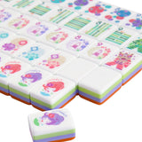 Papaya Spritz Mahjong Tiles