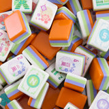 Papaya Spritz Mahjong Tiles