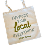 Support Your Local Everything Tote - Wichita Green