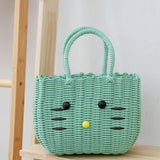 PVC cat beach bag basket
