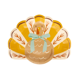 Gobble Turkey Shaped Paper Plates