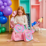 "Taylor" Quilted Hearts Confetti Lunchbox