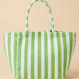 Striped Terry Tote Bag