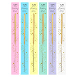 Wish 6.75" Sparkler Card - Birthday