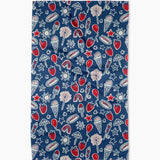 Summer Fun in Blue Tea Towel