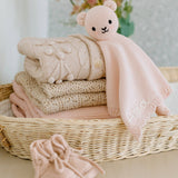 Baby bear lovey (blush)