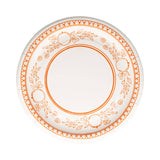 Falloween Pumpkin Round Dessert 8" Paper Plate