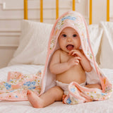 Premium Baby Knit Hooded Towel - Penelope