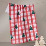 Christmas Pines Tea Towel
