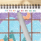 Dot By Letter - FlowArt - Snowed In