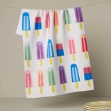 Poppy Popsicles Tea Towel