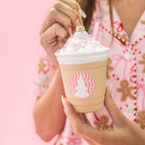 Frappe All the Way - Frozen Coffee Drink Christmas Ornament