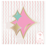 Just Sparkle Diecut Dessert Napkin Set