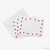 Ladybug Flat Notecards [Sets of 8]