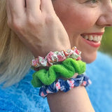 Scrunchie Hair Tie Set - 3 Piece Set - Poppy