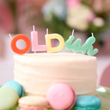 OLDish Birthday Candle