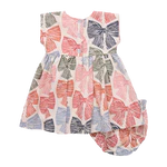 Striped Bows Baby Adaline Dress Set
