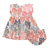 Striped Bows Baby Adaline Dress Set