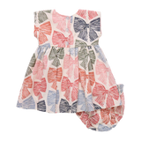 Striped Bows Baby Adaline Dress Set