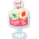 Mahjong “Crack Drink Bam” Sticker