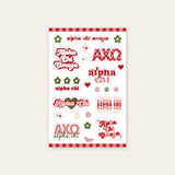 Sorority Sticker Sheet - 19 Chapters Available