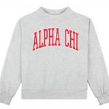 Campus Mock Neck Sweatshirt