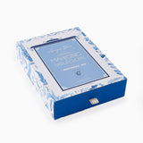 Amazon Blue Instructional Mahjong Tablecloth