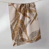 Amber Wildflower Tea Towel
