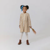 Girls Autumn Dress- Gold Climbing
