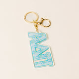 Sorority Oh So Fancy Letter Acrylic Keychain