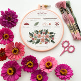 Small Flower scissors, tiny embroidery scissors