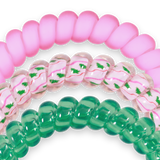 Spiral Hair Coils | Small | Merry Pinkmas Hair Ties