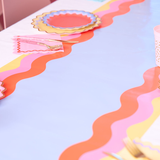 Scalloped Soiree Paper Table Runner