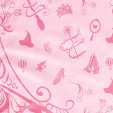 Emerald City Tablecloth - washable tablecloth, pink green witch