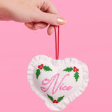 Naughty or Nice Christmas Ornament