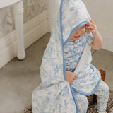 Premium Baby Knit Hooded Towel - Vintage Carnival
