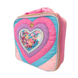 "Taylor" Quilted Hearts Confetti Lunchbox